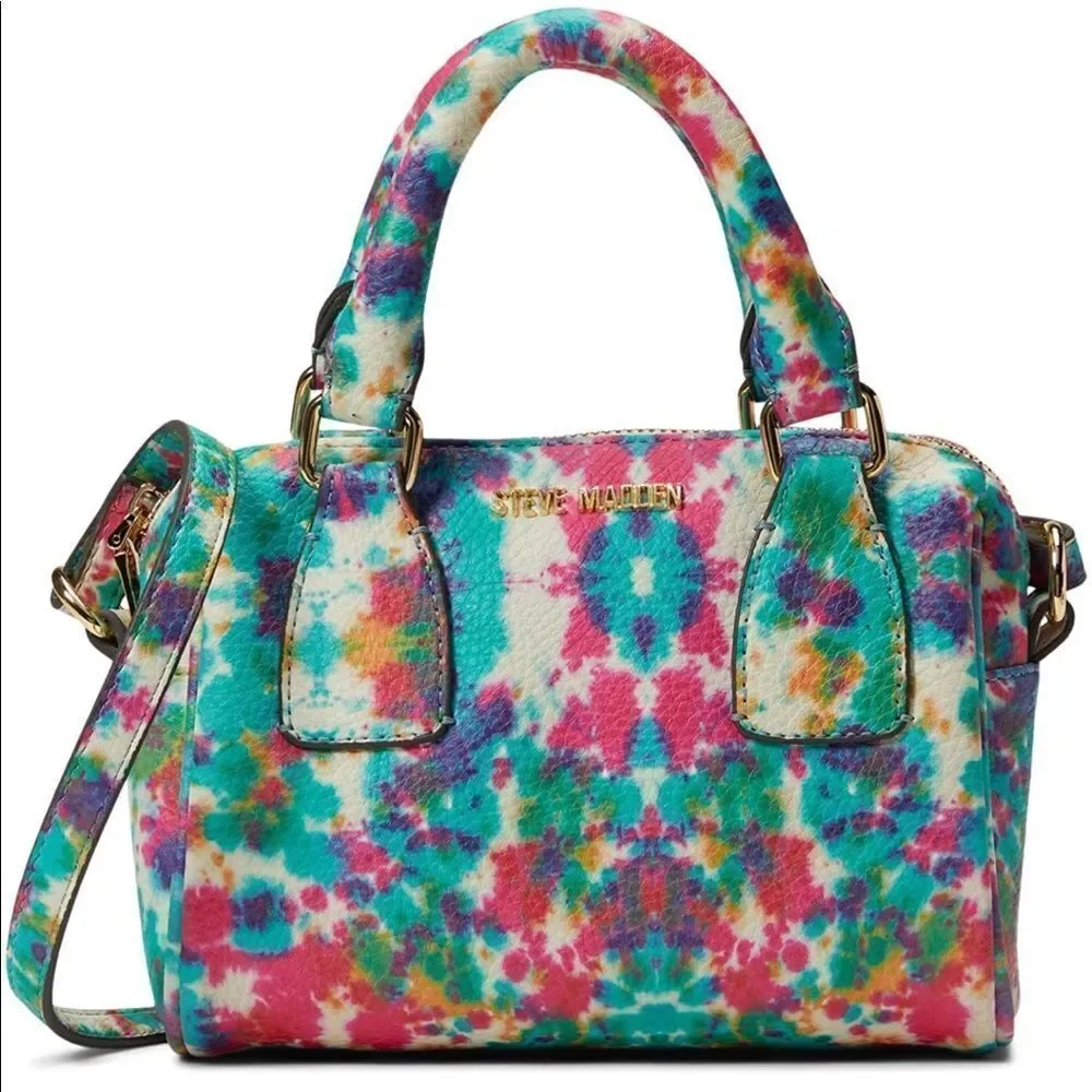 NWT Steve Madden Tie Die BCASEY Crossbody - Multi